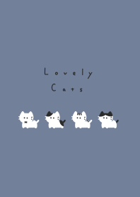 小貓 / gray blue.