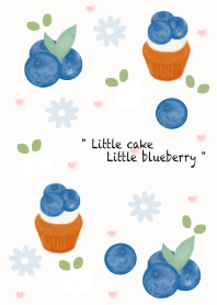 Blueberry cupcake