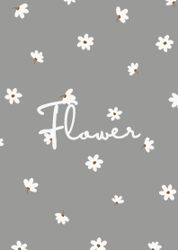 petite flower w / dim grey