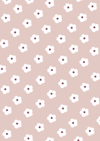 natural flower_pink beige