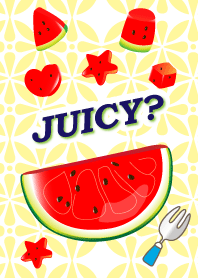 Juicy watermelon