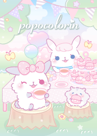 うさぎのぽぽころりん（ティーパーティー）