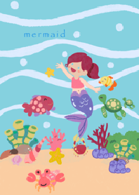 A mermaid