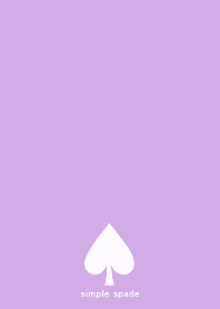 simple spade(#purple)