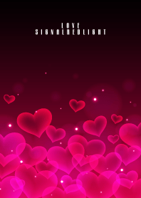 LOVE SIGNALRED HEART.