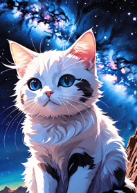 Night Moon Star Cat 4449DB