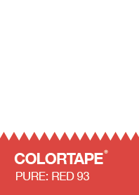 COLORTAPE II PURE-COLOR RED NO.93