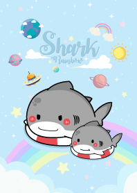 Shark Rainbow Blue