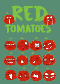 Fresh and Healthy Red Tomatoes