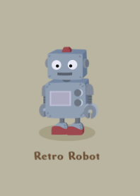 Retro robot / beige