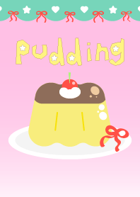 Pudding on top