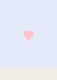 Simple Heart - Healing  Beige&Purple