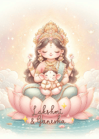 พระแม่ลักษมี พระพิฆเนศ : สมหวังทุกประการ