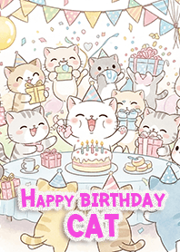 Happy Birthday Cat