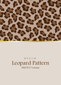 Leopard Pattern - BEIGE BROWN 11