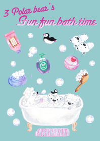 3 Polar bear's fun fun bath time