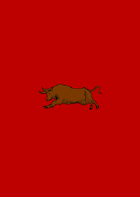 極簡鬥牛-紅色