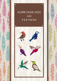 hummingbirds and feathers