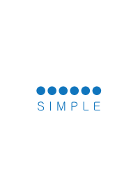SIMPLE(white blue)V.10b