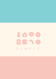 SIMPLE(pink green)V.395b #2020