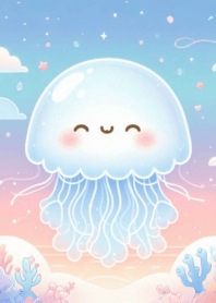 Cute and beautiful jellyfish n.3