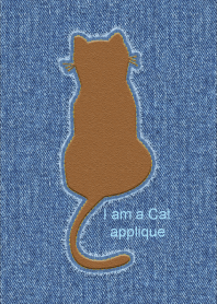 I am a Cat Applique 13