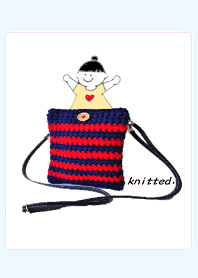 Fairy from Pochette -Red Navy Blue-040