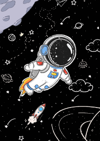 Adventure of Baby Astronaut in Galaxy
