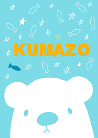 The theme of "Kumazo" - Blue -