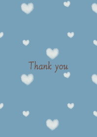 Thank you [Heart] (Blue)