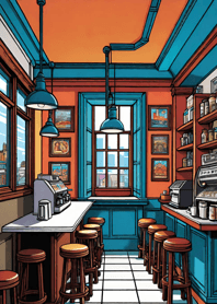 Cozy Coffee shop Ed94c4