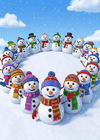 Snowman : Want to join our gang?