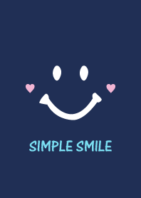 SIMPLE SMILE - Navy White 2-