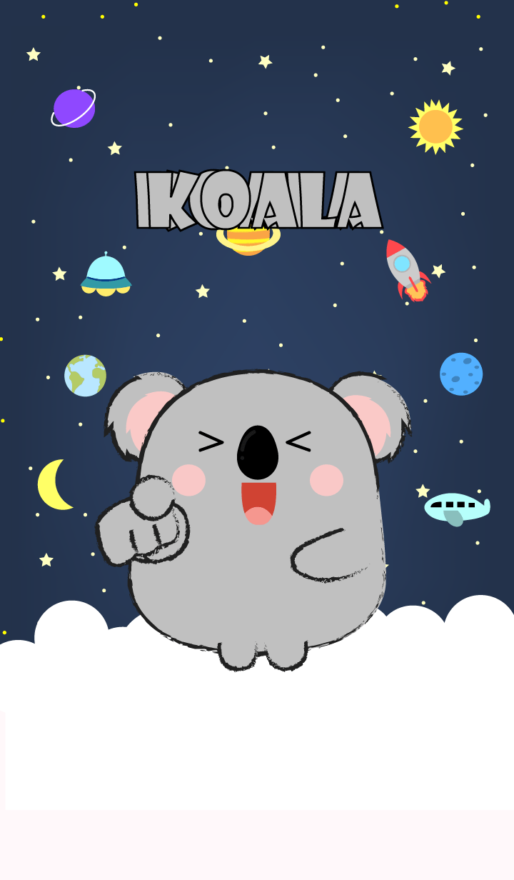 Emotions Koala On Galaxy (jp)