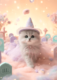 Lovely baby cat in Halloween costume5