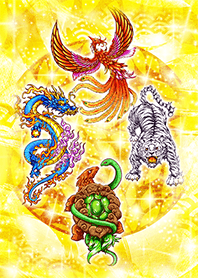 Four gods that make your fortune soar