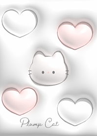 ふんわりなネコとハート01_1