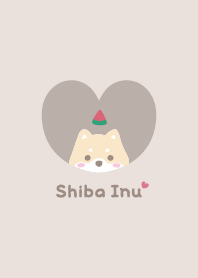 Shiba Inu2 Watermelon [beige]