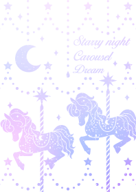 Starry night carousel dream