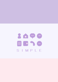 SIMPLE(pink purple)V.414b