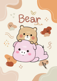 พี่หมีกับน้อนหมู มินิมอล