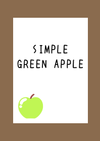 SIMPLE GREEN APPLE-BROWNj