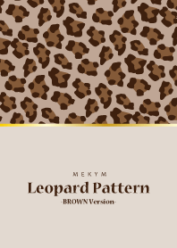 Leopard Pattern-BROWN Version 2-