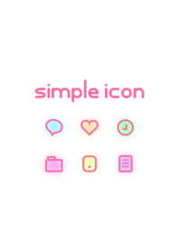 Simple icon [PASTEL] No.125