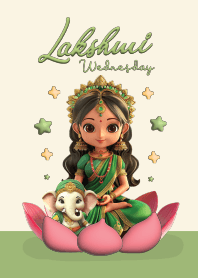 Lakshmi & Ganesha (Wednesday)