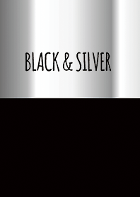 ブラック&シルバー