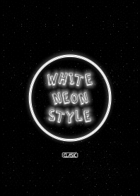 White Neon Style