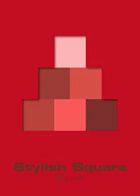 Stylish Square [red]