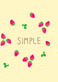 Strawberry simple cute from Japan