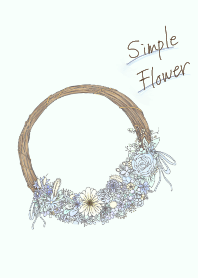 Pastel Simple Flower